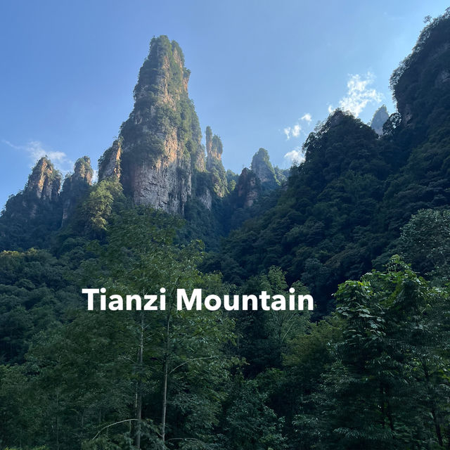 Tianzi Mountain in Zhangjiaje