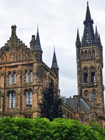 The real-life Hogwarts - University of Glasgow. 