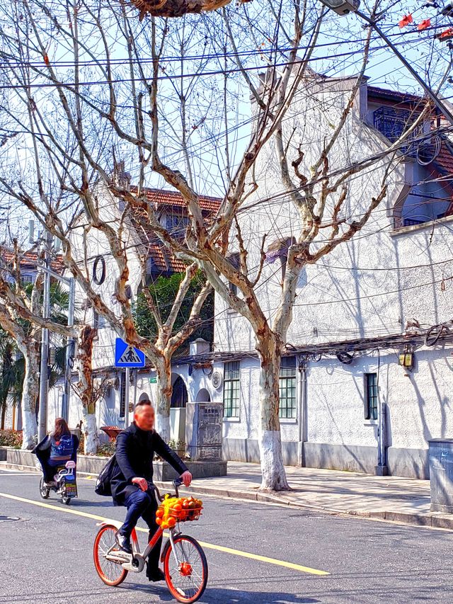 中外名人雲集、歷史底蘊濃厚的上海山陰路。 中外名人雲集、歷史底蘊濃厚的上海山陰路。