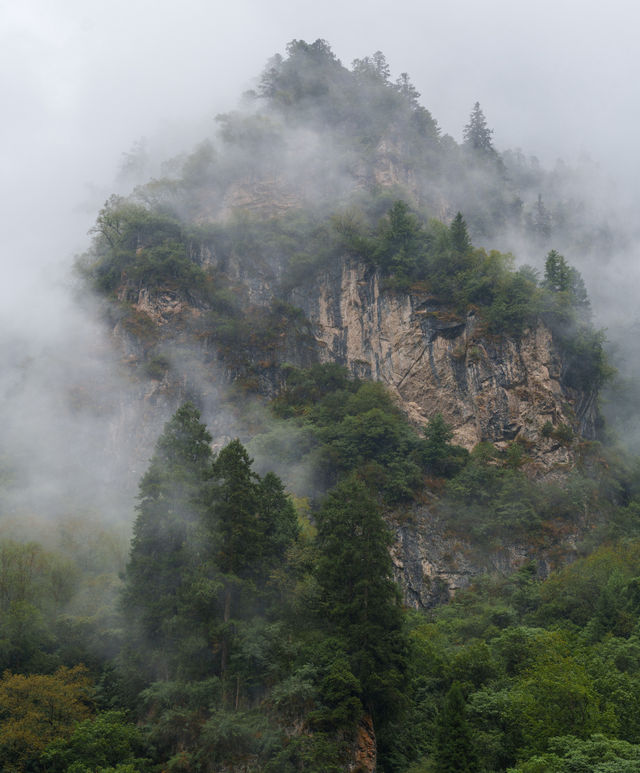 汶川新晉熱門徒步路線，阿爾溝的風景確實不錯。