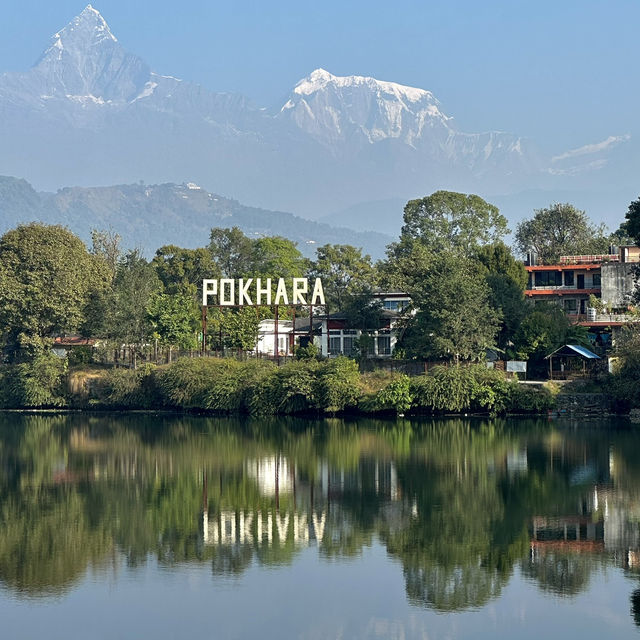 Godly Himalayan reflections ❤️