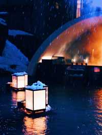 日本青森「界津輕」在雪中泡蘋果溫泉🫧