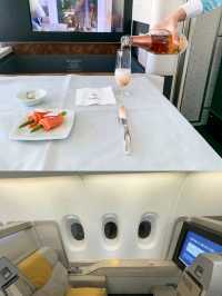 The air giant A380 Emirates in first-class cabin ✈️