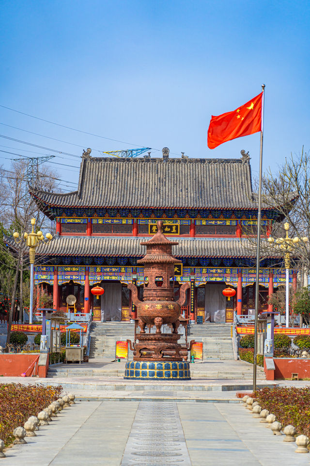 法雲寺｜鄭州最低調的千年古剎、位置在蝶湖