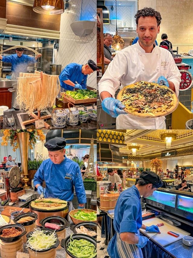 澳門巴黎人必吃！鐵塔下的豪華自助餐，芝士龍蝦、鵝肝任食攻略 