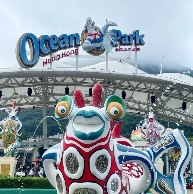 🌊【全港最大！海洋公園水上樂園保姆級攻略】