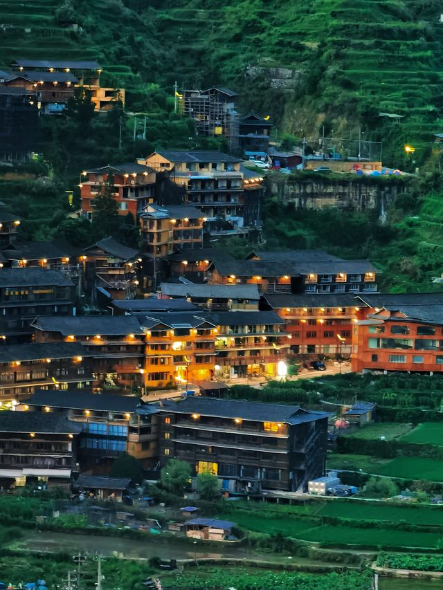貴州千戶苗寨夜景