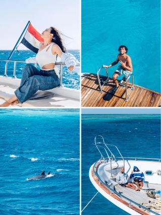Hurghada One-Day Sea Tour | 80 RMB for Dolphin Watching + Snorkeling + Banana Boat