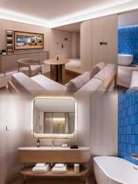 青島海景房躺著看日出 青島五四廣場橘子水晶酒店實測體驗