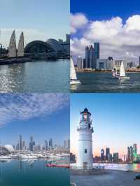 奧帆中心落日路線