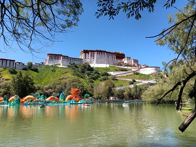 布達拉宮背面 布達拉宮背面