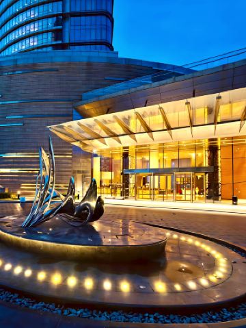 Далянь! Отель Hyatt в облаках у залива Синьхай