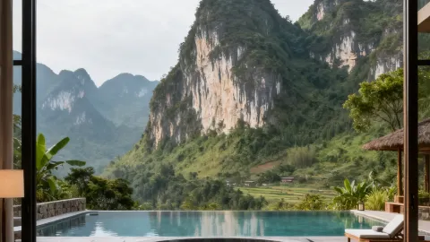 러예 이 호텔, 창문을 열면 바로 천공 — traveler post in 러예
