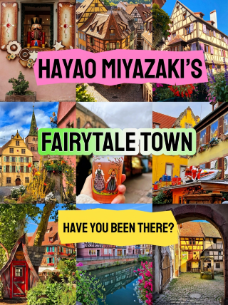 Hayao Miyazaki didn't lie to me about Colmar, France—a real-life fairy tale world