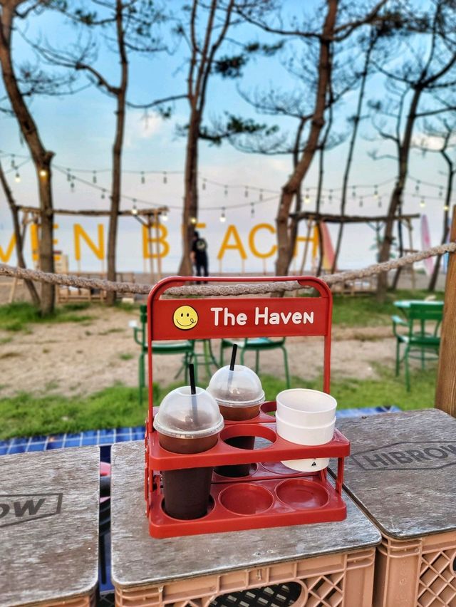 휴양지 온듯! 노을타임 오션뷰 직관 힐링카페🏝