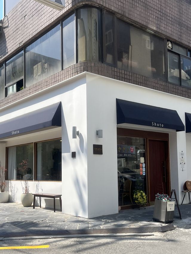 가로수길 숨은 케이크 맛집🫶 압구정 쇼토