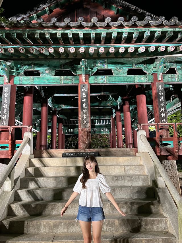 전주에서 산책하면서 야경보기 좋은 오목대🤍