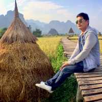 เวียงธารา ที่พักท่ามกลางทุ่งนา แลนด์มาร์ควังเวียง 