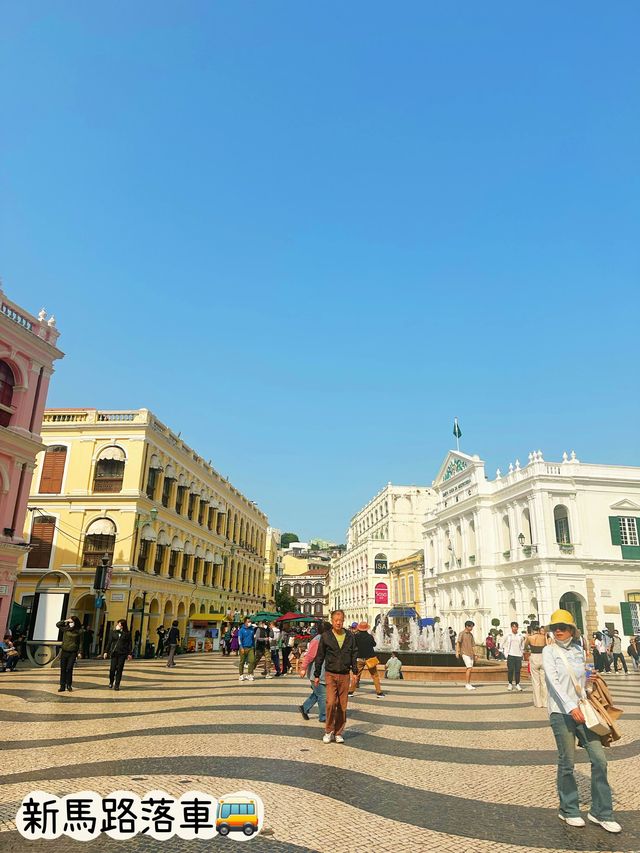 ⭐️澳門標誌性旅遊景點～大三巴牌坊 