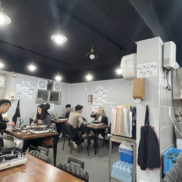 인천 구월동 찐 오징어 불고기 술집 맛집, 돈불식당