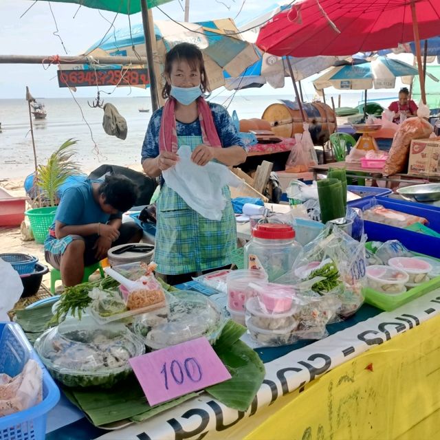 อาหารทะเลสดๆ ประมงพื้นบ้านหาดวอนนภา