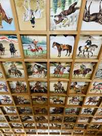 【東京都/矢先稲荷神社】馬術の天井絵が見られる神社