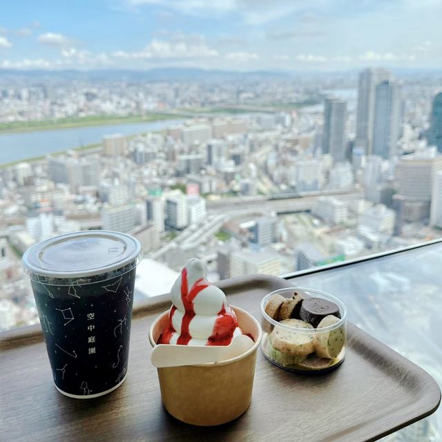 🏙️☁️🏢探索高空🥃梅田藍天大廈！🌆☁️🏢