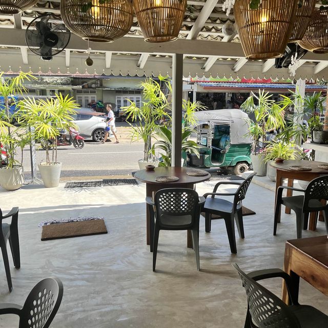 Lovely beach cafe