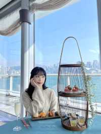 香港尖沙咀海景打卡中式下午茶套餐-八十里