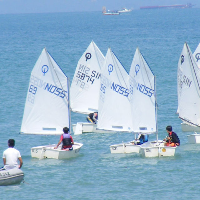 Picturesque Sea at East Coast Park SG