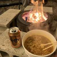 용인 도심 한복판에서 즐기는 불멍~ 힐링숲 불멍카페🔥⛺️