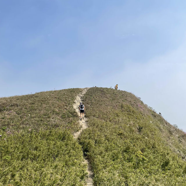 氣勢磅礴行山路線⛰️虎吼石河 小烏回頭 鳳凰山 昂坪❤️