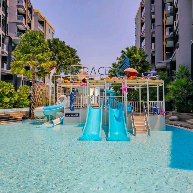 ที่พักติดริมทะเลหัวหิน พร้อมสวนน้ำในโรงแรม