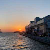世界三大夕陽の街、釧路(北海道)