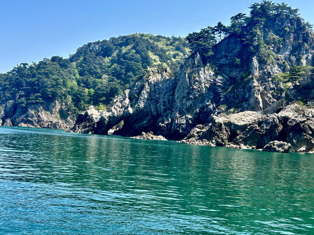 Ferry ride along sasagawa nagare 