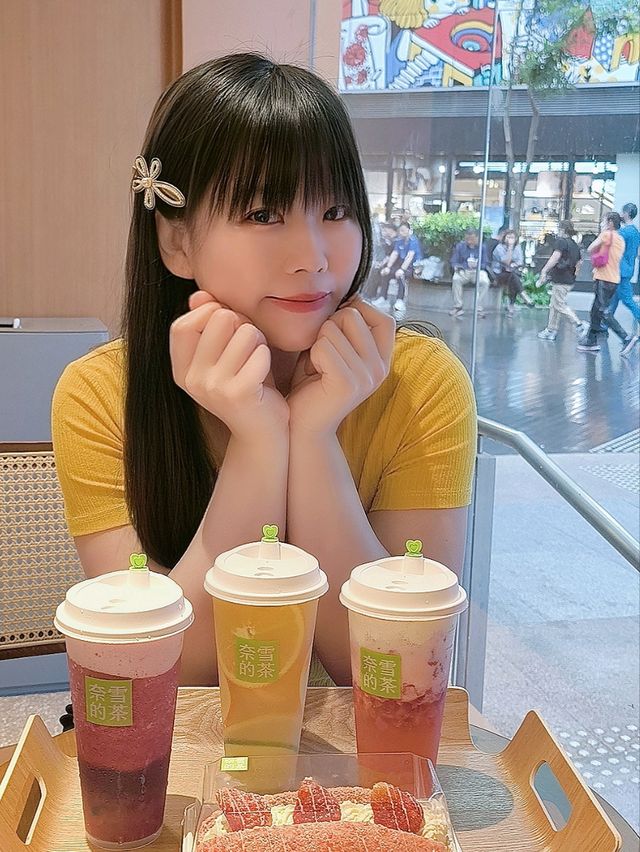 ❗人氣王芝士鮮果茶首創者❗🧡奈雪的茶🧡開到嚟尖沙咀啦🤩🤩
