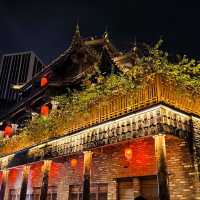 甘坑古鎮的日與夜