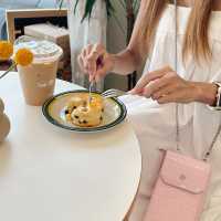 คาเฟ่น่ารักย่านเจริญนคร 🍵 ร้านน่ารัก มัทฉะดีมาก