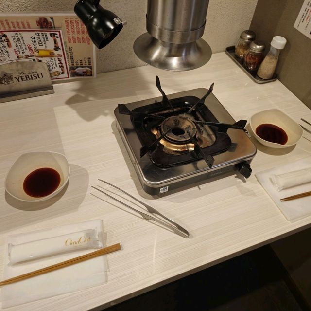 일본여행 징키스칸맛집 極み塩熟成ジンギスカン「ゆうひ」南５条店