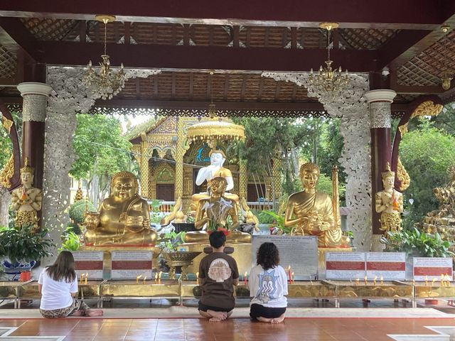 วัดศรีดอนมูล สถานที่เที่ยววัดสวยเชียงใหม่ 