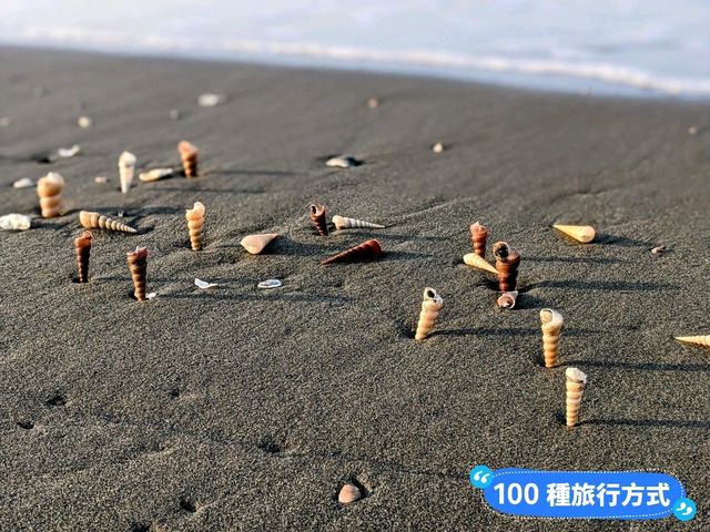 台南-以夕照聞名的月牙海灣：漁光島