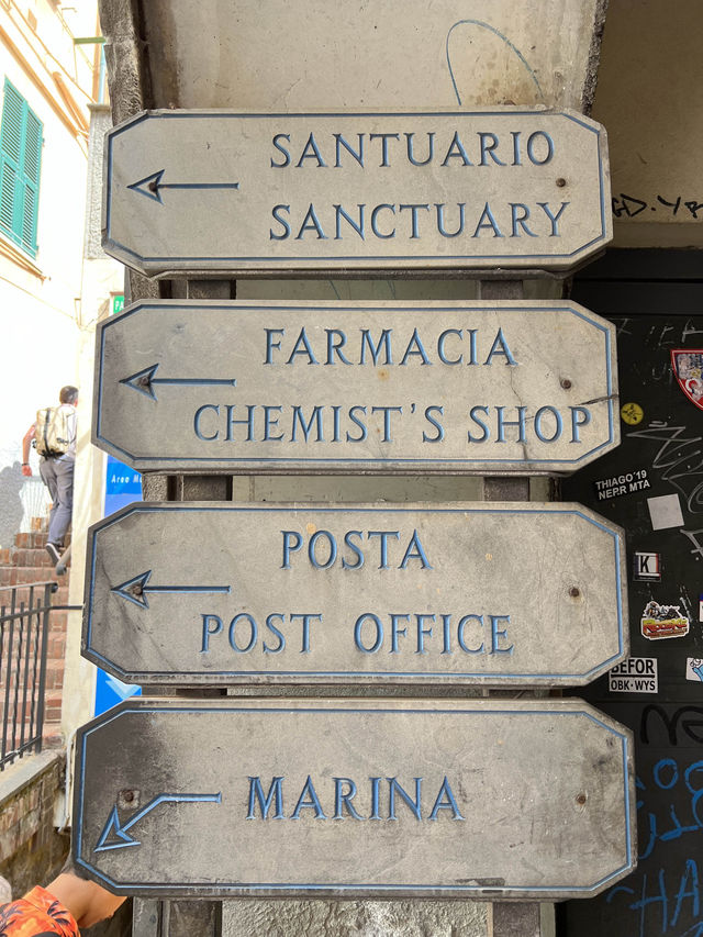 五漁村第一小村莊‼️Riomaggiore🙆🏻‍♀️依山而建小屋🤓