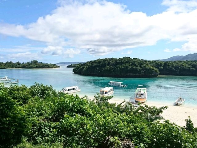 【川平湾:石垣島】青い海が綺麗すぎる川平湾✨