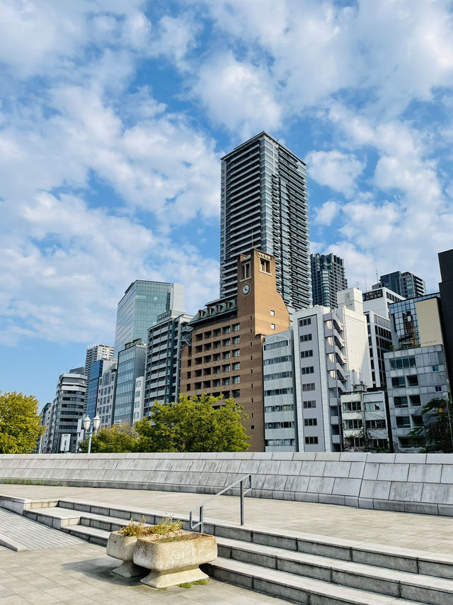 【大阪府:中之島】街並みと自然とレトロな建造物をお散歩！