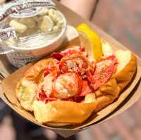 🦞Boston | Quincy Market 必吃的龍蝦卷!😋