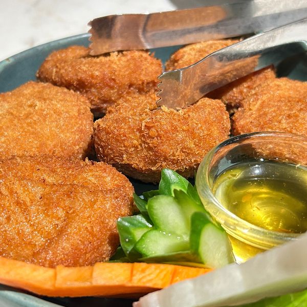 連走廊都美炸了！嘉義小泰國，網美旅店一泊三食