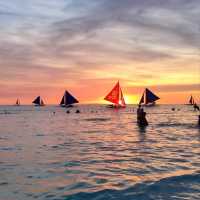 Sunsets of Boracay in Philippines are one of the best!