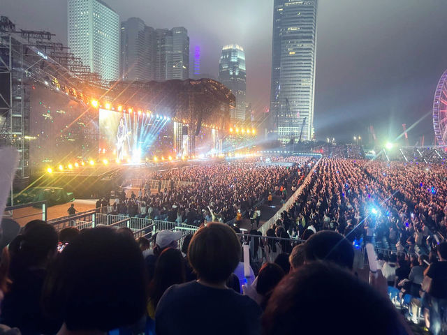在香港看五月天演唱會