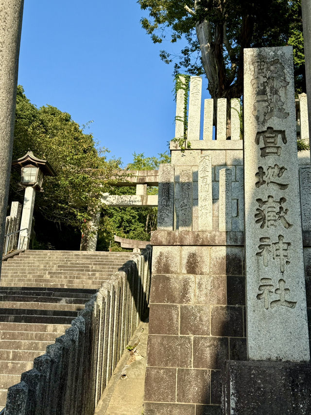 【福岡県】美しい「光の道」の光景