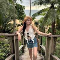 สะพานไม้ หาดในทอน🏝️